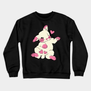 cute buuny Crewneck Sweatshirt